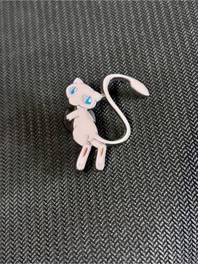 Pokemon Mew Enamel Pin - White, Blue, Pink